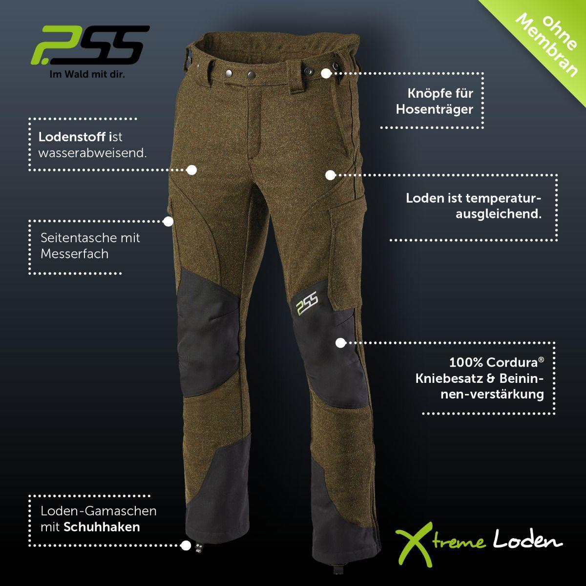 PSS Pantalon de chasse X-treme Loden