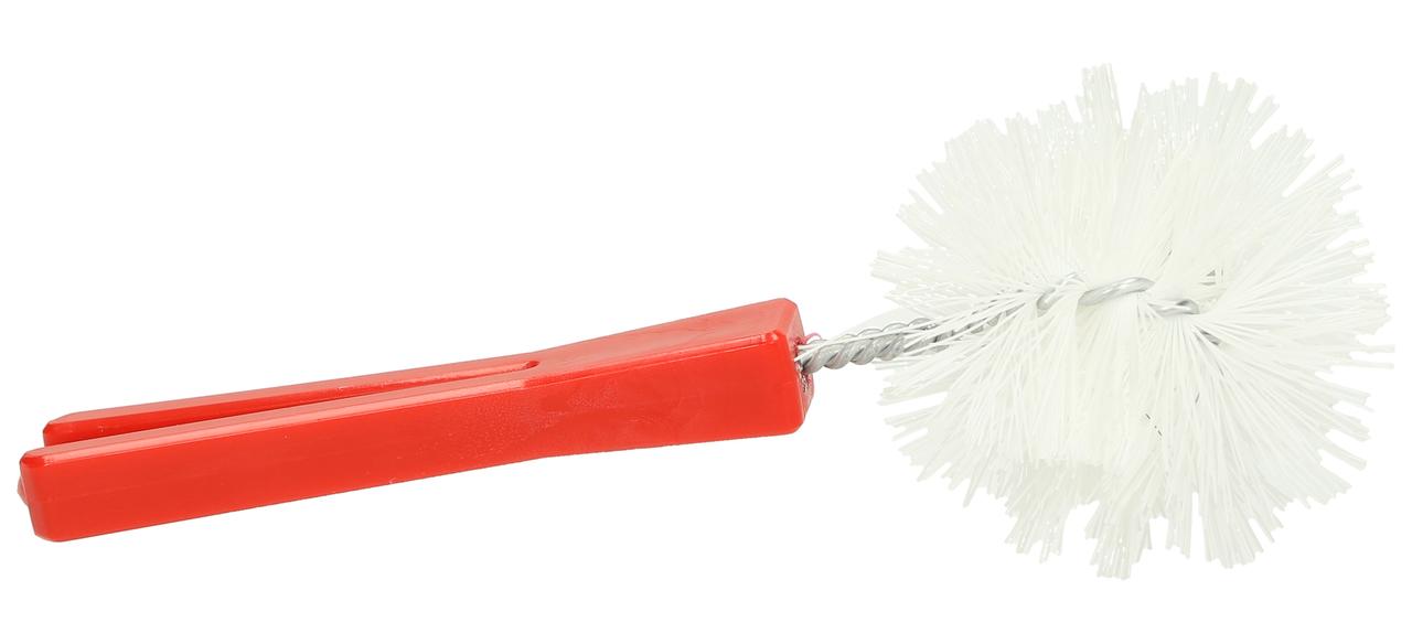 Brosse boule avec manche en plastique