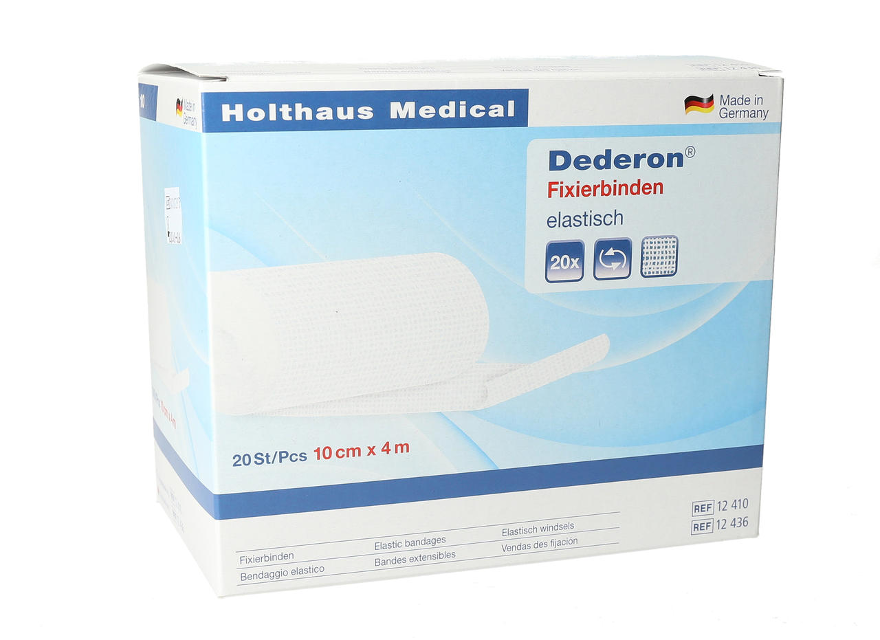 Holthaus Bandes extensibles DEDERON 10 cm x 4 m - 20 pièces