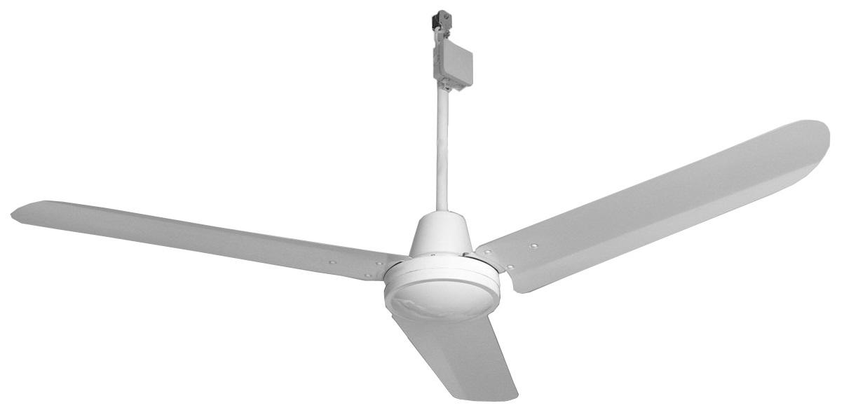 VENTILATEUR DE PLAFOND pales droites, 142 cm