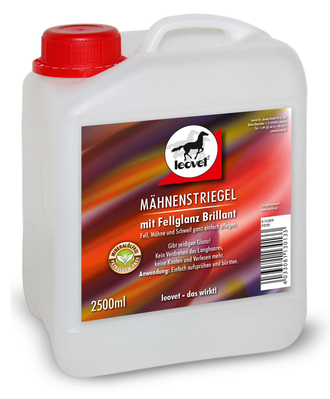 leovet Démêlant à crinière Leovet 2500ml