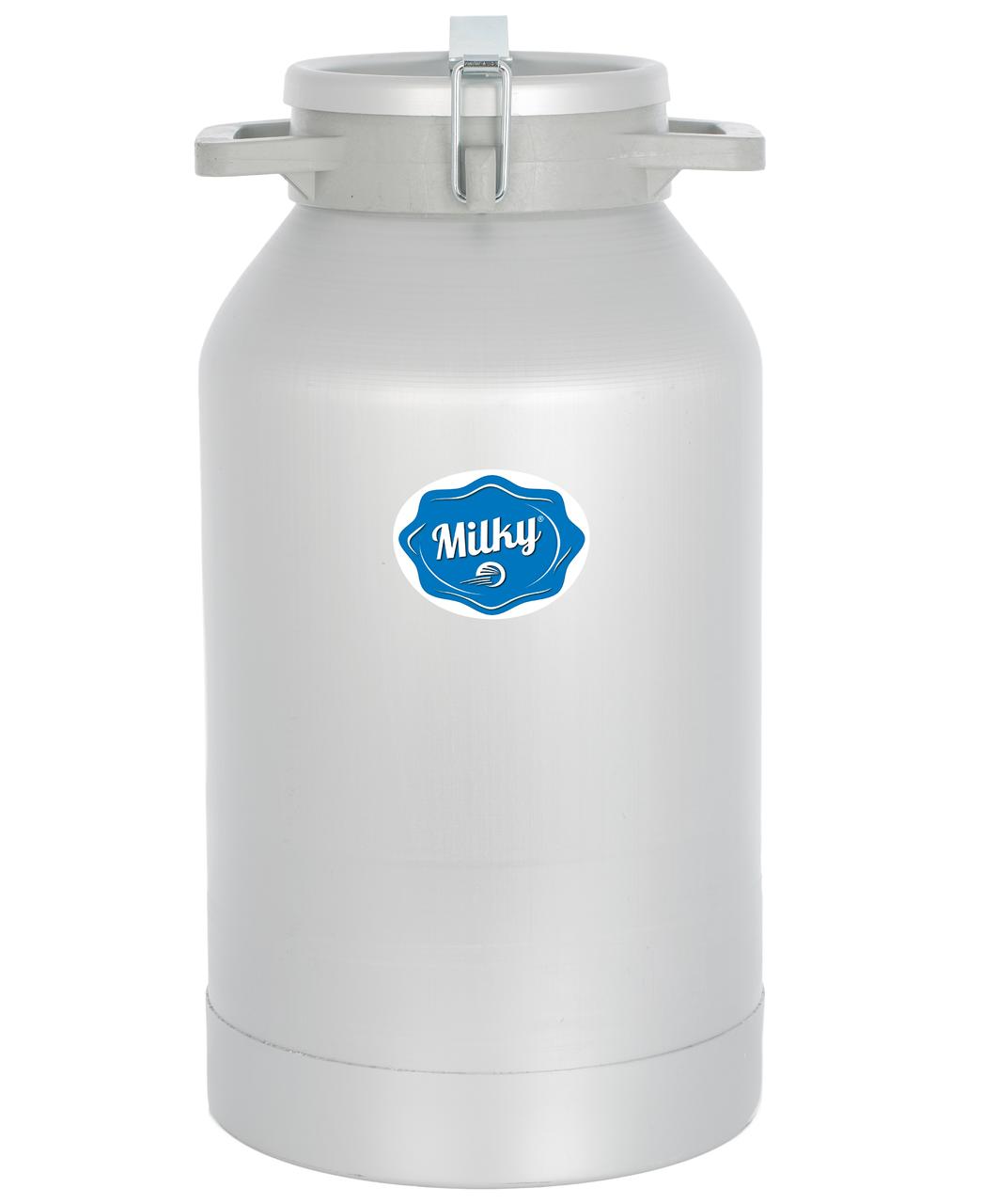 Milky Pot à lait en aluminium avec couvercle, 30 L