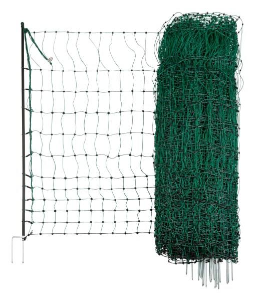 Kerbl Filet pour volailles vert PoultryNet 112 cm x 50 m, non électrifiable