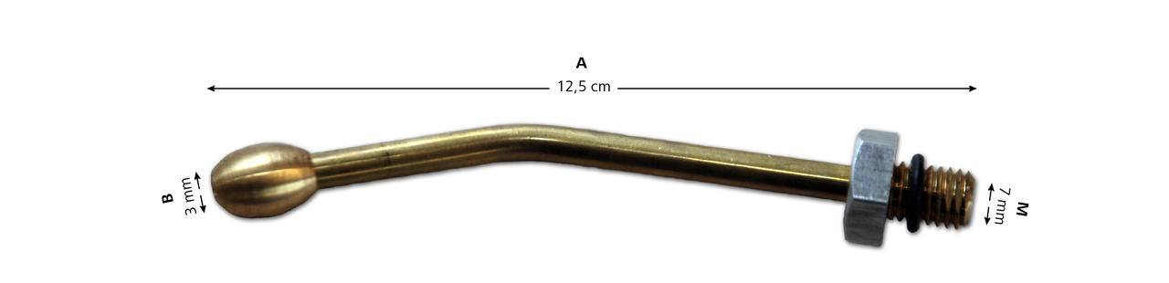 génia Canule en laiton de 10cm, pour ovins