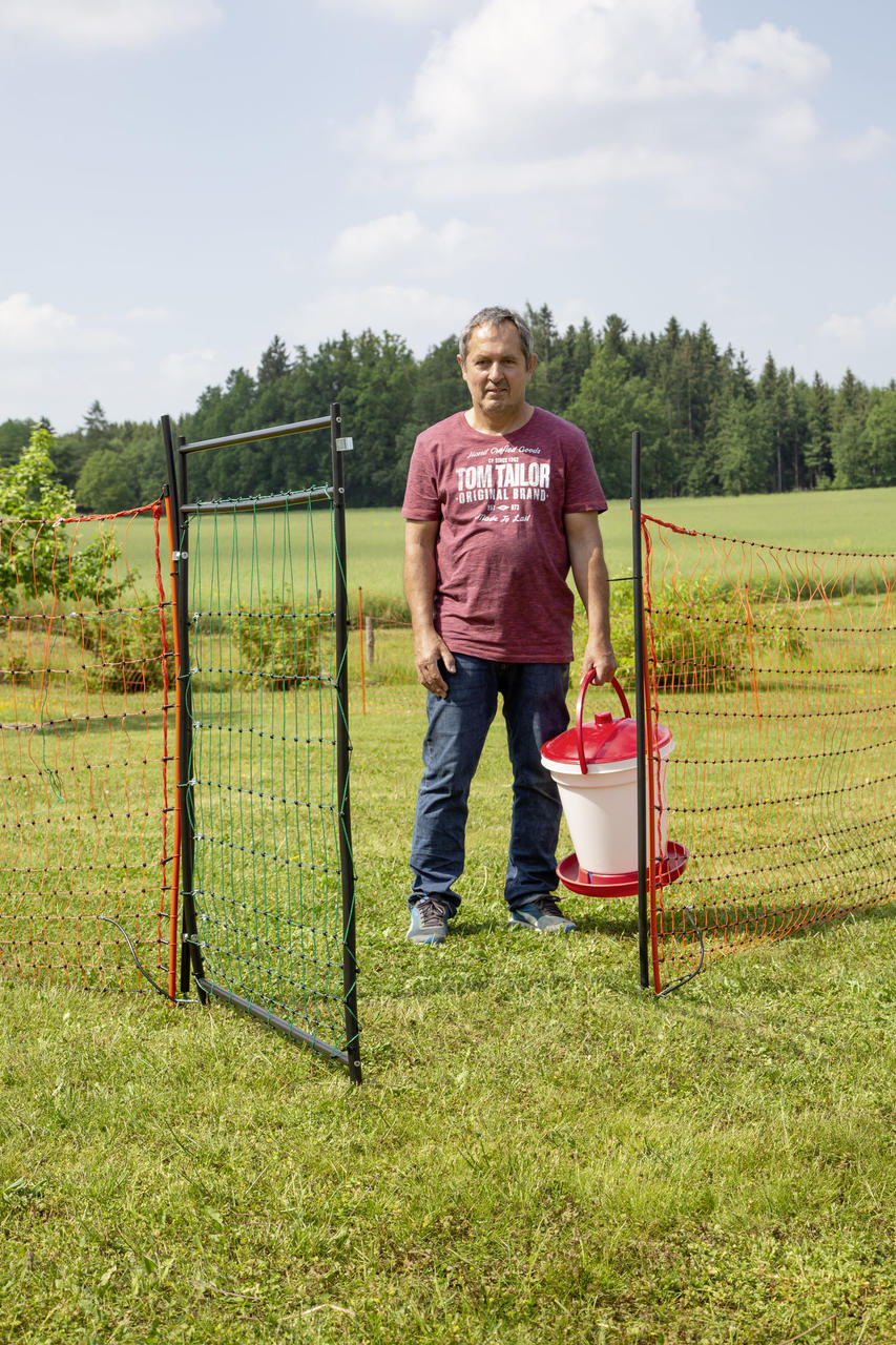 AKO Porte pour filets électrifiés de 95 à 125 cm