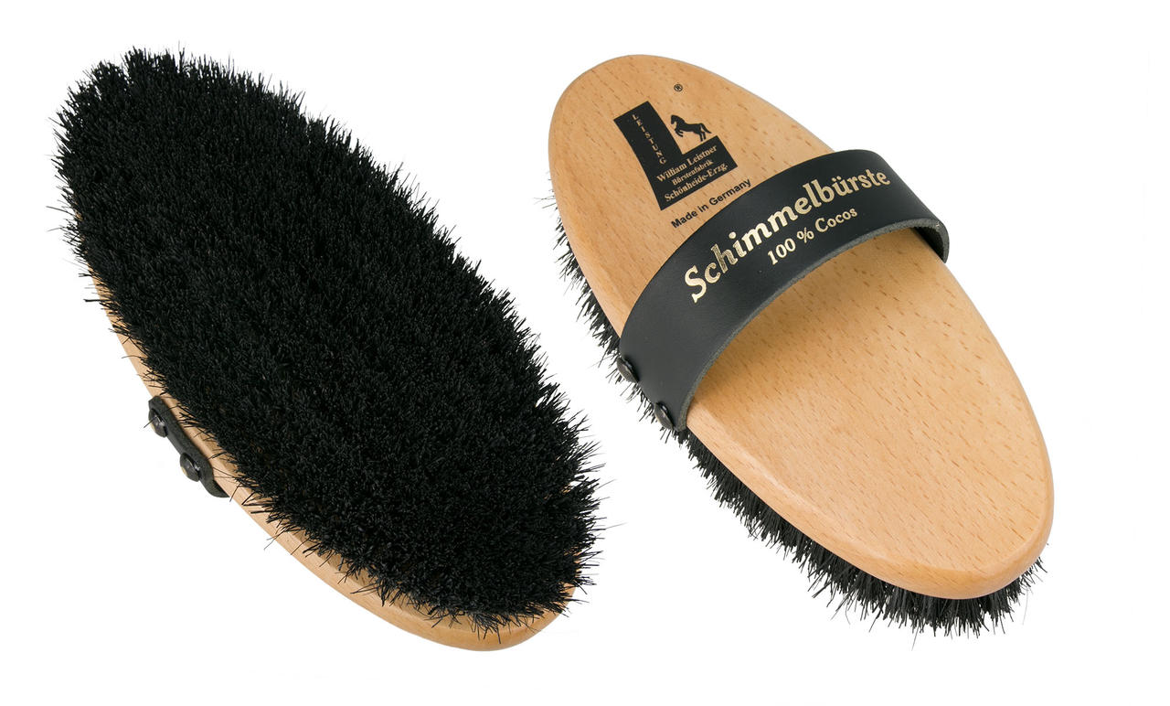 Leistner Brosse de pansage pour chevaux gris