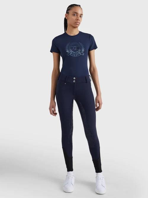 Tommy Hilfiger Pantalon d'équitation Pro avec fond intégral