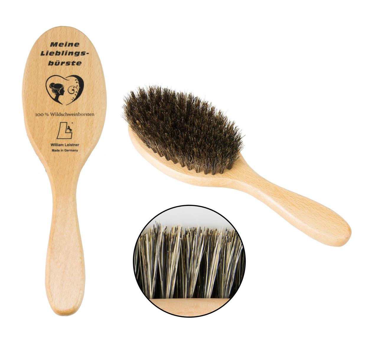 Leistner Brosse à cheveux « Meine Lieblingsbürste »