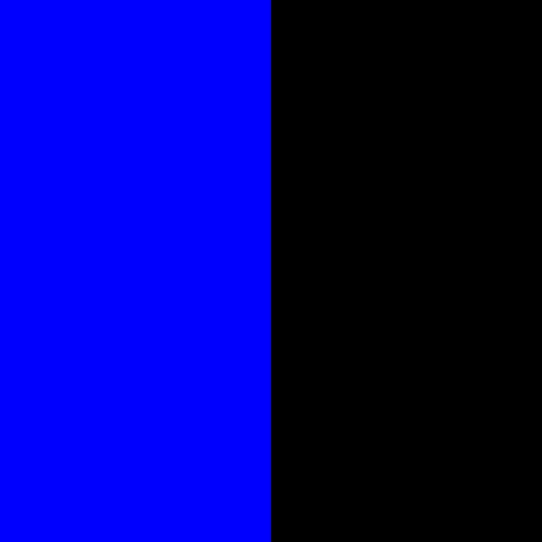 bleu/noir