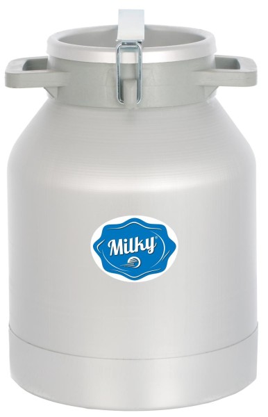 Milky Pot à lait en aluminium avec couvercle, 20 L