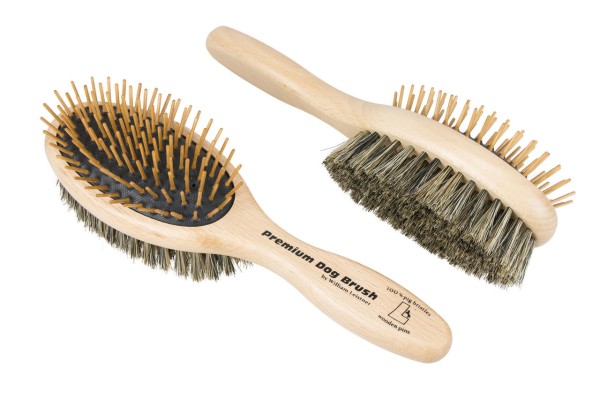 Leistner Brosse pour chien Premium Dog Detangle Duo